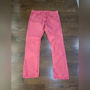 Polo Ralph Lauren Mens Red Pants Sz.36×32
